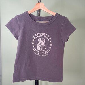 John Galt Women's Grey T-Shirt - Size XS